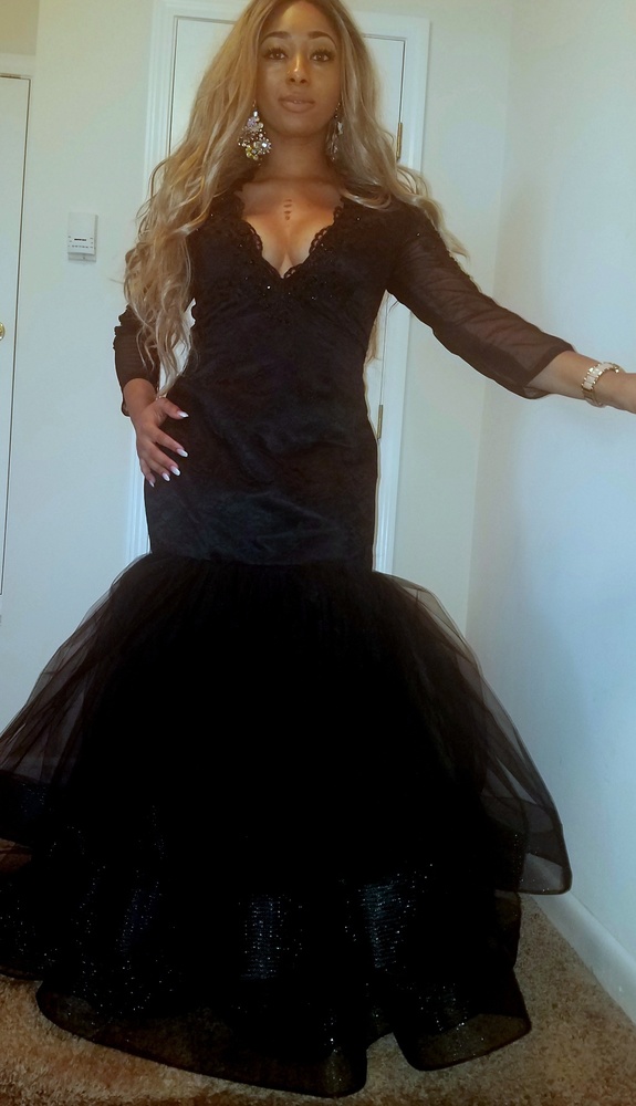 Black Ball Gown (Never Worn)